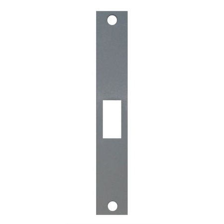 DON-JO 1-1/4" x 8" Conversion Plate with 86 Cut Out for Pair of Doors DBS386PC